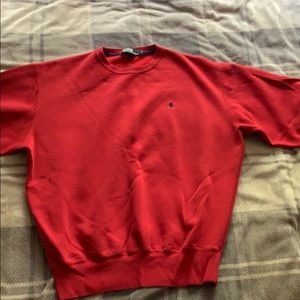 Red Polo Crew Neck